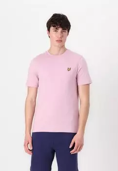 Базовая футболка Lyle & Scott, светло-розовый