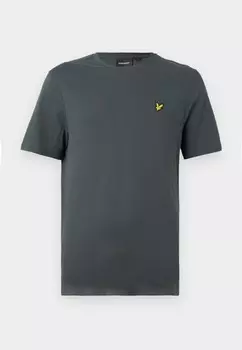 Базовая футболка Lyle & Scott, темно-зеленый