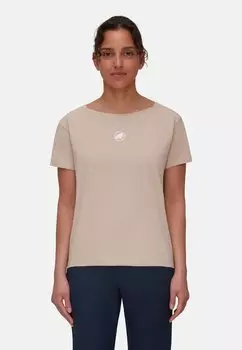 Базовая футболка Mammut, бежевый