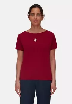 Базовая футболка Mammut, бордовый