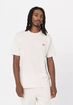 Базовая футболка MAPLETON Dickies, белая кепка серая