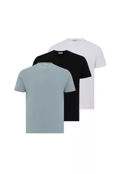 Базовая футболка MARCIN 3 PACK dandalo, светло-голубой