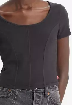 Базовая футболка Mars Corset Tee Levi's, черный