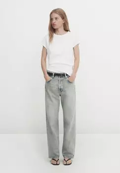 Базовая футболка Massimo Dutti, белый