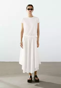 Базовая футболка Massimo Dutti, белый