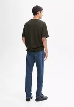 Базовая футболка Massimo Dutti, хаки