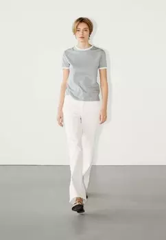 Базовая футболка Massimo Dutti, серый
