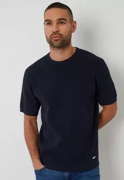 Базовая футболка MATHER Threadbare, синий