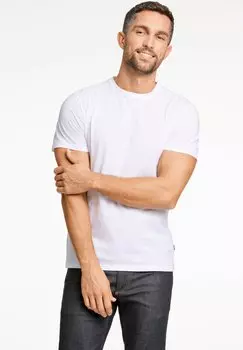 Базовая футболка MERCERIZED Lindbergh, белый