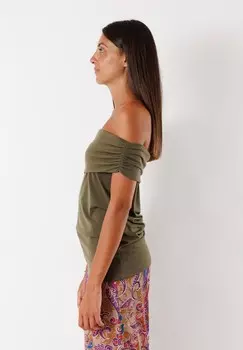 Базовая футболка MESANGE, зеленый