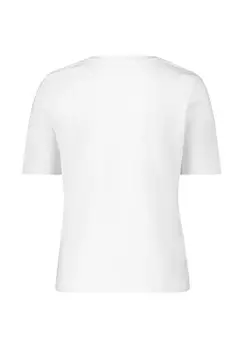 Базовая футболка MET RONDE HALS Betty & Co, белый