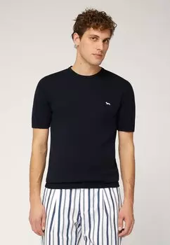 Базовая футболка Mezza Manica Harmont & Blaine, цвет blu scuro