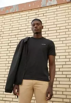 Базовая футболка MICRO LOGO Calvin Klein, цвет black