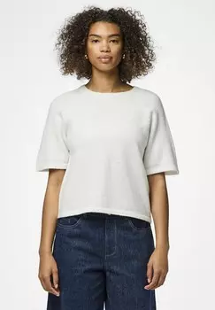 Базовая футболка MIKELA O-NECK Pieces, кремовый