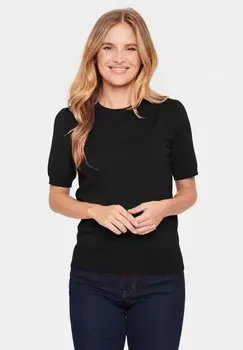 Базовая футболка MILA Saint Tropez, черный