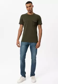 Базовая футболка Milos 3Pcs Daniel Hills, бело-индиго-хаки