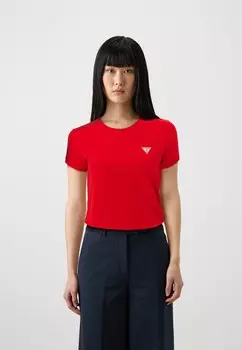 Базовая футболка MINI TRIANGLE Guess, светло-красный