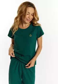 Базовая футболка Miracle. mama and woman., зеленый