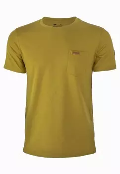 Базовая футболка MIT BRUSTTASCHE FORSBERG, оливковый