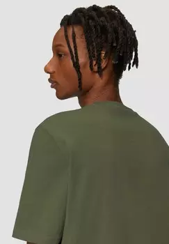 Базовая футболка MIT BRUSTTASCHE QS, зеленый