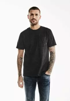 Базовая футболка MIT BRUSTTASCHE Street One MEN, цвет schwarz