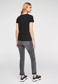 Базовая футболка MIT CREW NECK QS, черный