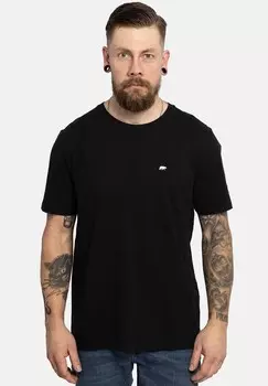 Базовая футболка MIT KLEINEM-PATCH FORSBERG, черный