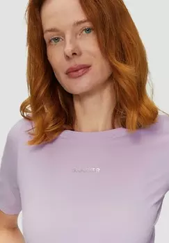 Базовая футболка MIT LOGO s.Oliver, сиреневый