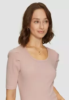 Базовая футболка MIT PUFFRMEL QS, светло-розовый