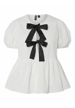 Базовая футболка MIT PUFFRMELN Pieces, молочный