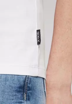 Базовая футболка MIT RUNDHALSAUSSCHNITT Soccx, белый