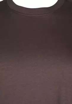 Базовая футболка MIT RUNDHALSAUSSCHNITT Zizzi, коричневый