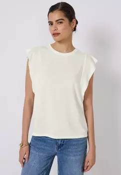 Базовая футболка MIT VOLANTS Street One Studio, слоновая кость