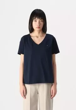 Базовая футболка MODERN REGULAR FLAG Tommy Hilfiger, темно-синий