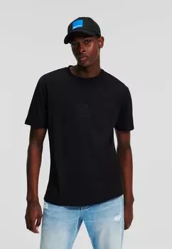 Базовая футболка MONOGRAM REGULAR Karl Lagerfeld Jeans, цвет black