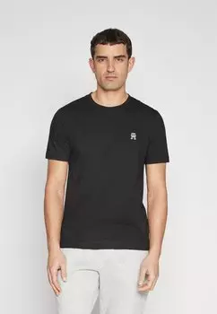 Базовая футболка MONOGRAM TEE Tommy Hilfiger, цвет black