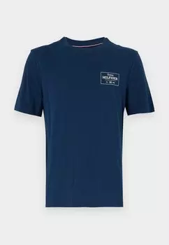 Базовая футболка MONOTYPE LABEL TEE Tommy Hilfiger, синий