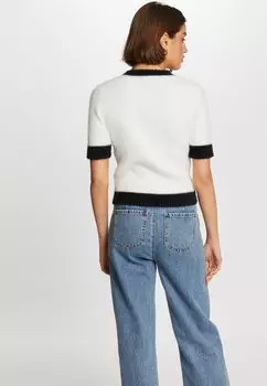 Базовая футболка Morgan, молочный