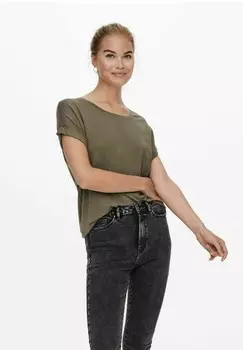 Базовая футболка MOSTER O-NECK ONLY, коричневый