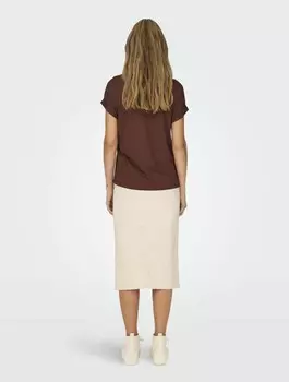 Базовая футболка MOSTER O-NECK ONLY, темно-коричневый