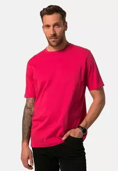 Базовая футболка MOTIV AUF DER BRUST,RUNDHALSAUSSCHNITT JP1880, светло-розовый