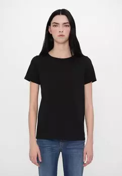 Базовая футболка MULTI WEEKEND MaxMara, черный