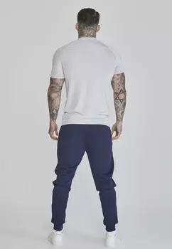 Базовая футболка MUSCLE FIT SIKSILK, серый