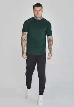 Базовая футболка MUSCLE FIT SIKSILK, зеленый
