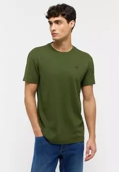 Базовая футболка Mustang, темно-зеленый