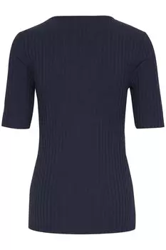 Базовая футболка My Essential Wardrobe, темно-синий Bustamw