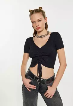 Базовая футболка myMo ROCKS, черный