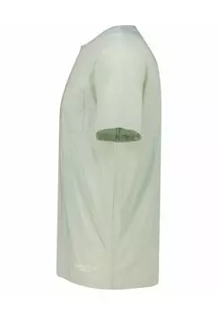 Базовая футболка Neckhole Binding With Two Needle Stitching Chest Pocket Print Dfc Marc O'Polo, grn