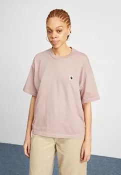 Базовая футболка НЕЛЬСОН Carhartt WIP, стеклянно-розовый