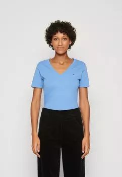 Базовая футболка NEW SLIM CODY Tommy Hilfiger, цвет blue spell